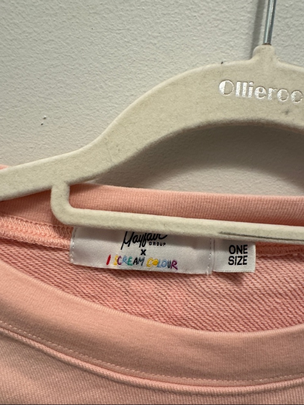 Mayfair x iscreamcolour Somebody Loves You Sherbet Crewneck - Picture 3 of 5